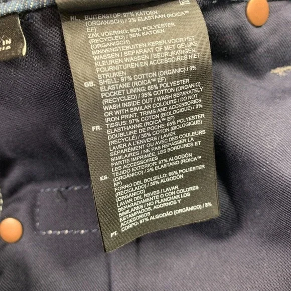 G-Star Raw Mens Revend FWD Skinny Fit Jeans Light Blue 34x32 Skinny